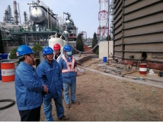 華魯環(huán)球公司圓滿完成氣柜檢修任務(wù)